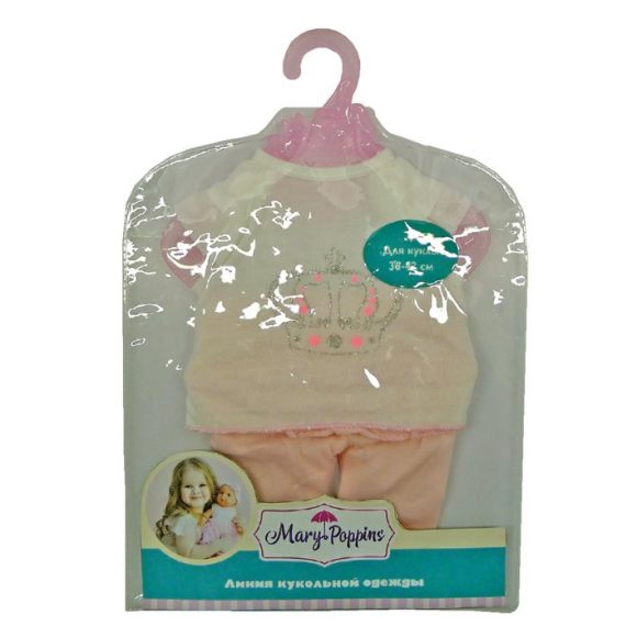 Одежда для куклы размером 38-43 см. - футболка и штанишки  